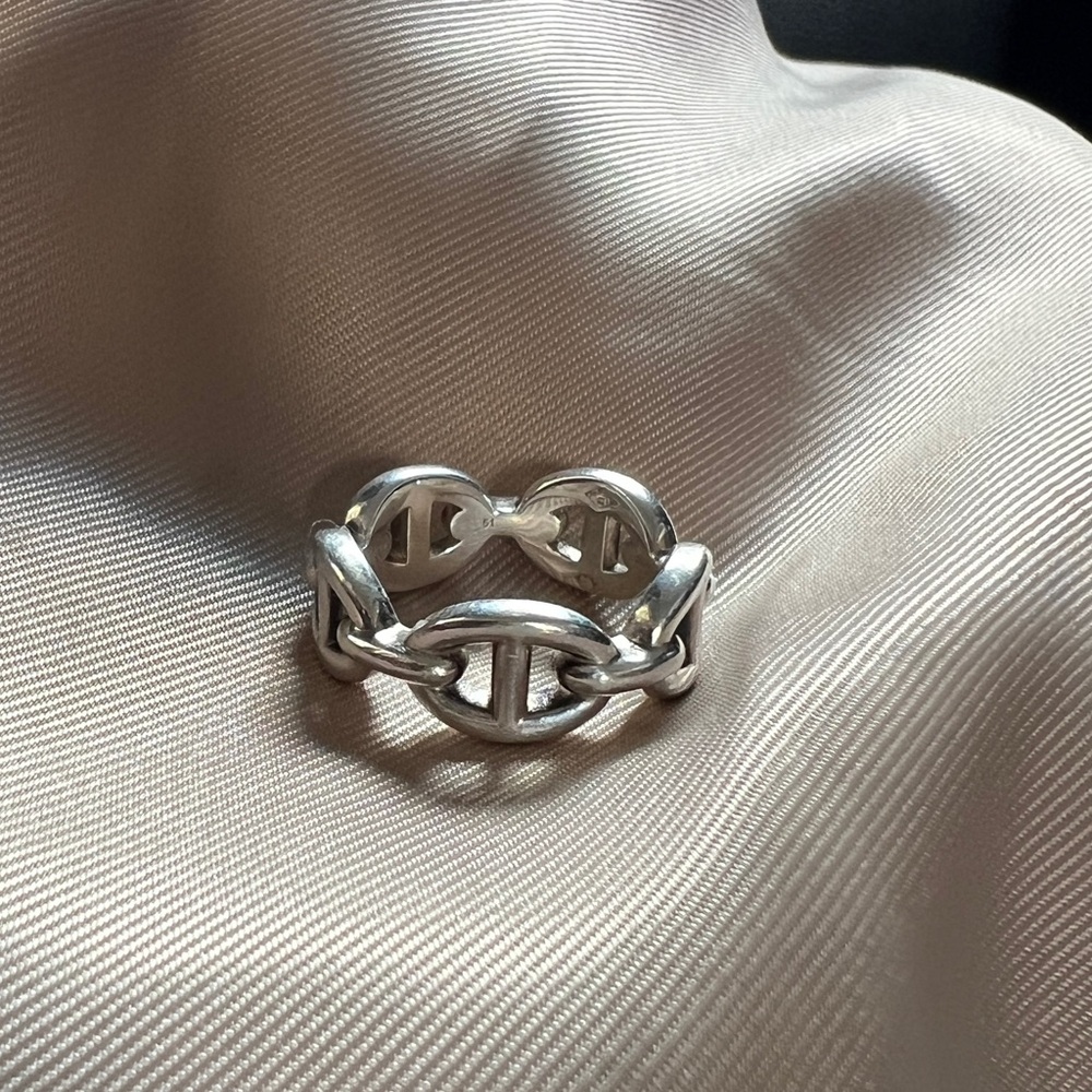 Hermes Chaine d'ancre Enchainee ring, small model